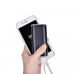 Devia Smart Power Bank 5000mAh - външна батерия с USB изход за таблети и смартфони (черен) 3