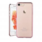 Devia Glimmer Case - поликарбонатов кейс за iPhone 8 Plus, iPhone 7 Plus (прозрачен-розово злато) 1