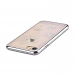 Comma Crystal Flora 360 Case - поликарбонатов кейс за iPhone 8, iPhone 7 (с кристали Сваровски) (сребрист) 3