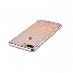 Comma Unique Polka 360 Case - поликарбонатов кейс за iPhone 8, iPhone 7 (с кристали Сваровски) (златист) 3