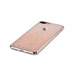 Comma Unique Polka 360 Case - поликарбонатов кейс за iPhone 8, iPhone 7 (с кристали Сваровски) (златист) 2