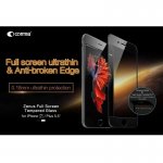 Comma Zenus Full Screen Tempered Glass (0.18 mm) - обхващащо и ръбовете стъклено защитно покритие за дисплея и покритие за задната част за iPhone 8 Plus, iPhone 7 Plus (черен) 1