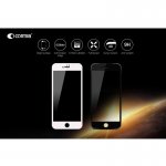 Comma Zenus Full Screen Tempered Glass (0.18 mm) - обхващащо и ръбовете стъклено защитно покритие за дисплея и покритие за задната част за iPhone 8 Plus, iPhone 7 Plus (бял) 2