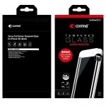 Comma Zenus Full Screen Tempered Glass (0.18 mm) - обхващащо и ръбовете стъклено защитно покритие за дисплея и покритие за задната част за iPhone 8 Plus, iPhone 7 Plus (бял) 4