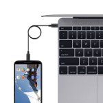TeckNet TT102 3.1 USB-C to USB-C Cable - качествен USB кабел за MacBook и устройства с USB-C порт (100 cm) (черен) 3