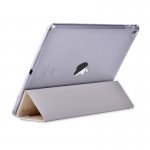 Devia Light Grace Case - кожен калъф и поставка за iPad Pro 9.7 (черен) 2