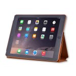 Devia Elite Case - кожен калъф и поставка за iPad Pro 9.7 (кафяв) 4