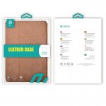 Devia Elite Case - кожен калъф и поставка за iPad Pro 9.7 (кафяв) 6