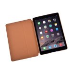 Devia Elite Case - кожен калъф и поставка за iPad Pro 9.7 (кафяв) 2