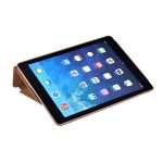 Devia Elite Case - кожен калъф и поставка за iPad Pro 9.7 (кафяв) 3