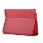 Devia Elite Case - кожен калъф и поставка за iPad Pro 9.7 (червен) 2