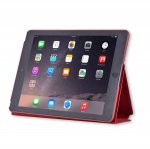 Devia Elite Case - кожен калъф и поставка за iPad Pro 9.7 (червен) 4