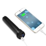 TeckNet iEP370 10400mAh Emergency Torch Power Bank- екстремна външна батерия и фенер (250 лумена) за мобилни устройства  7