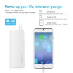 TeckNet iEP1200 PowerWave W2 13000mAh Power Bank - качествена външна батерия 13000mAh с 2xUSB за смартфони и таблети (бял) 2