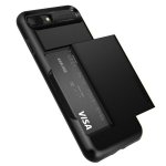 Verus Damda Glide Case - висок клас хибриден удароустойчив кейс с място за кр. карти за iPhone 8 Plus, iPhone 7 Plus (черен) 1