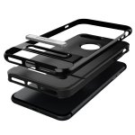 Verus High Pro Shield Case - висок клас хибриден удароустойчив кейс за iPhone 8 Plus, iPhone 7 Plus (черен) 1