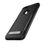 Verus Carbon Fit Case - висок клас хибриден удароустойчив кейс за iPhone 8 Plus, iPhone 7 Plus (черен) 1