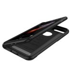 Verus Carbon Fit Case - висок клас хибриден удароустойчив кейс за iPhone 8 Plus, iPhone 7 Plus (черен) 3