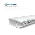 TeckNet iEP1500 PowerZen 16750mAh Power Bank - качествена външна батерия 16750mAh с 2xUSB и фенерче за смартфони и таблети (бял) 1