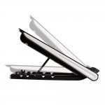 TeckNet N3 - охлаждаща ергономична поставка с тих вентилатор за Mac и преносими компютри (черен) 1