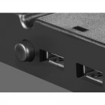 TeckNet N3 - охлаждаща ергономична поставка с тих вентилатор за Mac и преносими компютри (черен) 4