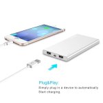 TeckNet iEP1000 PowerCrest C1 10000mAh External Battery Power Bank - качествена външна батерия 10000mAh с 2xUSB за смартфони и таблети (сребрист) 2