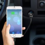 TeckNet iEP172Car Charger 4.8A and MFI Lightning Cable - зарядно за кола 4.8A с 2xUSB изходa и Lightning кабел за iPhone, iPad и iPod с Lightning порт (черен) 5