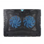 TeckNet N9 - охлаждаща поставка с 2 вентилаторa и LED дисплей за Mac и преносими компютри (черен) 4