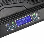 TeckNet N9 - охлаждаща поставка с 2 вентилаторa и LED дисплей за Mac и преносими компютри (черен) 1