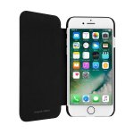 Artwizz SmartJacket case - полиуретанов флип калъф за iPhone 8, iPhone 7 (тъмносив) 6