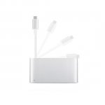 Moshi USB-C Multiport Adapter - адаптер за свързване от USB-C към HDMI 4K, USB-C, USB-A (сребрист) 5