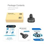 TeckNet PowerDash iEP174 D2 9.6A/48W USB Car Charger - зарядно за кола (9.6A/48W) с 4xUSB порта за мобилни устройства (черен) 6