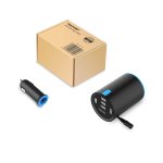 TeckNet iEP175 USB Car Charger 12A/60W - зарядно за кола (12A/60) с 5xUSB порта за мобилни устройства (черен) 5