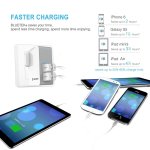 TeckNet PowerZone U237 C3 USB Wall Charger 4.8A/42W - захранване за ел. мрежа с 4xUSB изхода (4.8A/42W) (бял) 4