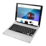 TeckNet X381 Ultra-thin Bluetooth - кейс, поставка и bluetooth клавиатура за iPad Pro 12.9 (сребрист) 2