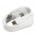 LG USB-C Fast Charger MCS-N04ER/ED - захранване с технология за бързо зареждане и USB-C кабел за устройства с USB-C стандарт (бял) (bulk) 1