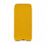 Beyzacases Lute - кожен калъф (естествена кожа, ръчна изработка) за iPhone 8, iPhone 7, iPhone 6, iPhone 6S (жълт) 1