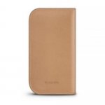 Beyzacases Natural Wallet Case - кожен калъф (естествена кожа, ръчна изработка) за iPhone 8, iPhone 7, iPhone 6, iPhone 6S (светлокафяв) 2