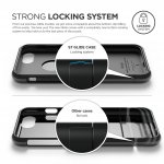 Elago S7 Glide Case + HD Clear Film - поликарбонатов кейс и HD покритие за iPhone 8, iPhone 7 (черен-лъскав) 2