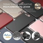 Elago S7 Slim Fit 2 Case + HD Clear Film - поликарбонатов кейс и HD покритие за iPhone 8 Plus, iPhone 7 Plus (черен-лъскав) 5