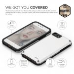 Elago Armor Case - хибриден кейс (поликарбонат + TPU) и HD покритие за iPhone 8, iPhone 7 (бял) 2
