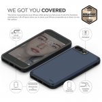 Elago Armor Case - хибриден кейс (поликарбонат + TPU) и HD покритие за iPhone 8 Plus, iPhone 7 Plus (син) 5