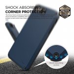 Elago Armor Case - хибриден кейс (поликарбонат + TPU) и HD покритие за iPhone 8 Plus, iPhone 7 Plus (син) 2