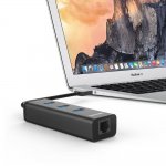 TeckNet HU043 USB 3.0 HUB Ethernet Network Adapter - USB адаптер с USB хъб и Ethernet порт 5