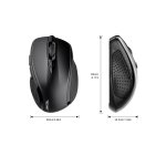 TeckNet M003 Black 2.4G Wireless Mouse - ергономична безжична мишка (за Mac и PC) 4