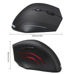 TeckNet M012 2.4G Nano Vertical Ergonomic Optical Mouse - вертикална ергономична оптична мишка (за Mac и PC)  3