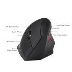 TeckNet M012 2.4G Nano Vertical Ergonomic Optical Mouse - вертикална ергономична оптична мишка (за Mac и PC)  2