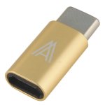 Almus Designed for Samsung microUSB to USB-C Adapter - microUSB адаптер за устройства с USB-C порт  1