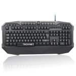 TeckNet X702 LED Illuminated Gaming Keyboard - геймърска клавиатура с LED подсветка (за PC) 3