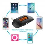 TeckNet MT-095 FM transmitter - зарядно за кола с универсален FM трансмитер за мобилни устройства (черен) 4